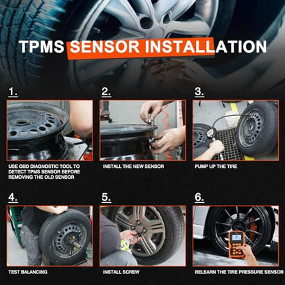 TPMS Sensor 433MHz Tire Pressure Sensors Fit for Chrysler Jeep Ram 4 PCS - size: 56029398AA