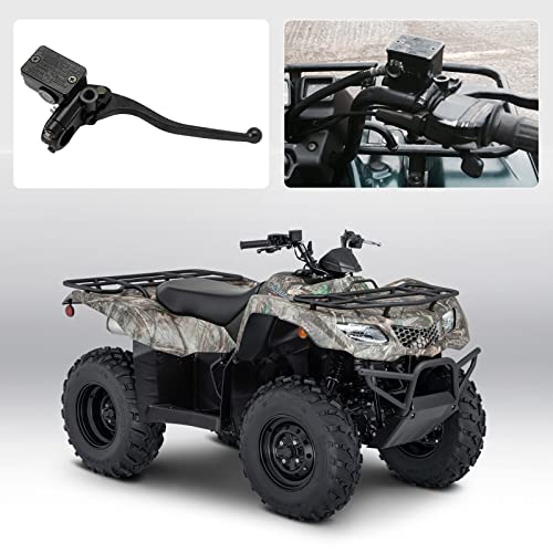 Front Brake Master Cylinder Compatible with Suzuki KingQuad QuadRunner QuadSport QuadRacer Eiger Vinson Ozark QuadMaster LTA LTF OEM#59600-44B11