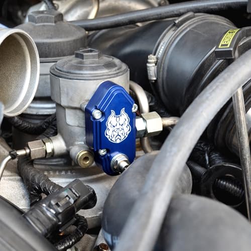 Sinister Diesel Blue Spring Kit with Adjustable Billet Spring Housing - Fuel Regulator Kit - Ford Blue Spring Kit 6.0 Powerstroke – Fast Install For 2003-2007 Ford Powerstroke 6.0L