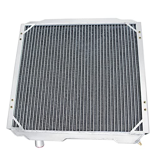 4 Row Radiator For Hummer H1 6.5L V8 Engine Diesel 2002 2003 2004 - size: 4 Row Radiator+CNC 1.3Bar Cap