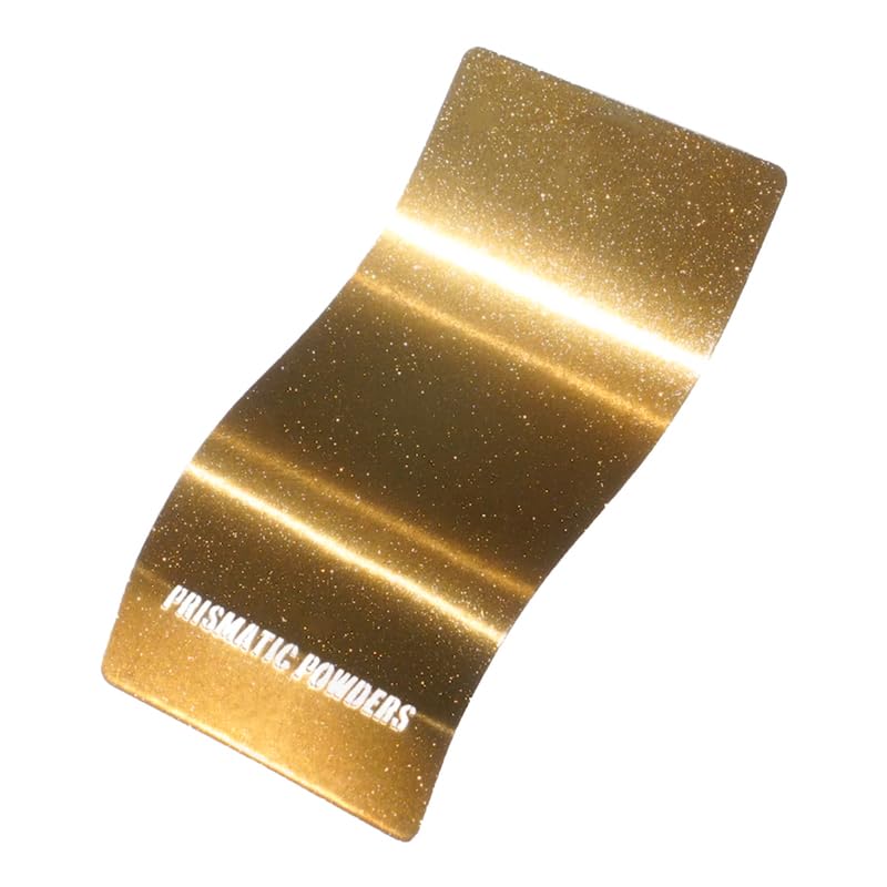 PRISMATIC POWDERS FLAMING GOLD - Transparent Polyester Powder Coating - High Gloss 1 LB - Durable, High Performance Coating for Automotive Metal, Wheels, Parts - Made in USA - (PPB-4698) - color: FLAMING GOLD