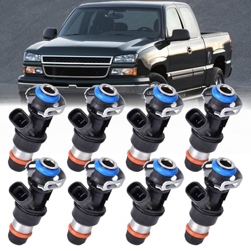 Fuel Injectors For Chevy Silverado/GMC Sierra 1500 2500 3500 2001-2006 - size: For Silverado 1500 2500 4.8L/5.3L/6.0L (2001-2006)