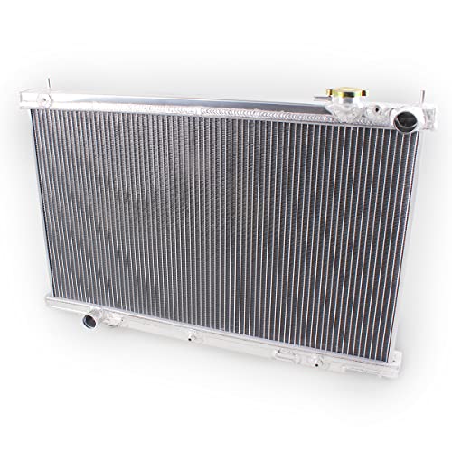 OHOB-COOL High Performance Full Aluminum Radiator For Infiniti G35 V6 3.5L 2003 2004 2005 2006 2007 - size: 2003-2007 Infiniti