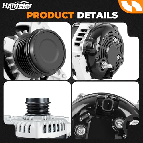 11570N Alternator for Chrysler Dodge Ram VW Town 2011–2020 V6 3.6L - size: 11570