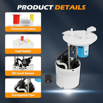 E2541M Fuel Pump Module Assembly Suitable for 2009-2014 F150 3.7L/4.6L/5.0L/5.4L Replacement FG1315, 9L3Z9H307E, SP2095M, P76467M - size: E2541M-size: 20cm