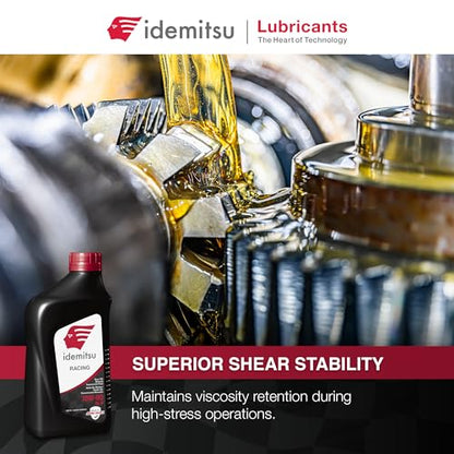 Idemitsu Full Synthetic Racing 75W-90 Gear Oil – 1 Quart - size: 1 Quart