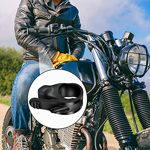 Frienda 4 Pcs Motorcycle Throttle Assist, Cruise Control Grip Holder Black