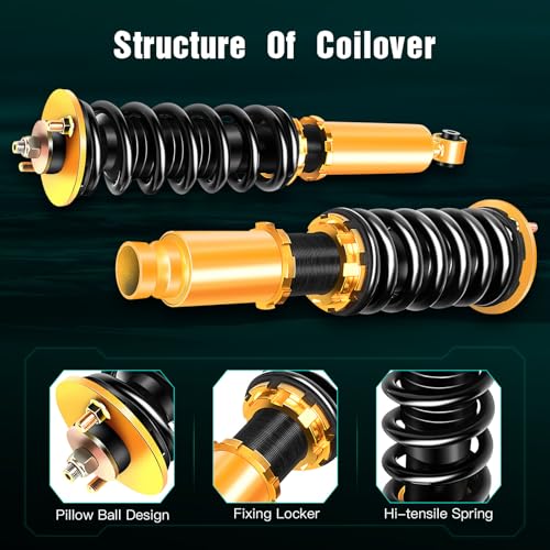 SCITOO Coilovers Suspension Kit Fit for Honda for CR-V 97-01 Struts