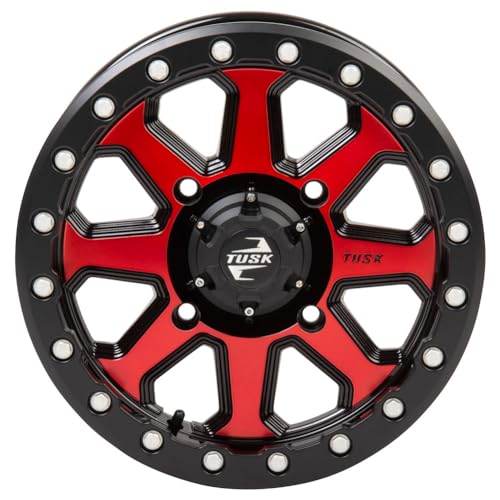 TUSK 4/137 Uinta Beadlock Wheel 14x7 5.0 + 2.0 Candy|Commander|Maverick|Outlander|Pioneer|
