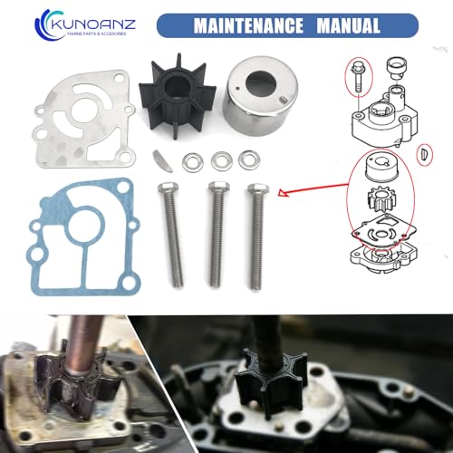 362873220 Water Pump Impeller Kit for Nissan Tohatsu 9.9-20 HP