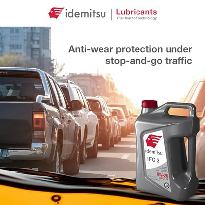 Idemitsu IFG3 0W-20 SP/GF-7A Full Synthetic Motor Oil – 5 Qt, 2 Pack - size: 5 Quart, style: 2 Pack