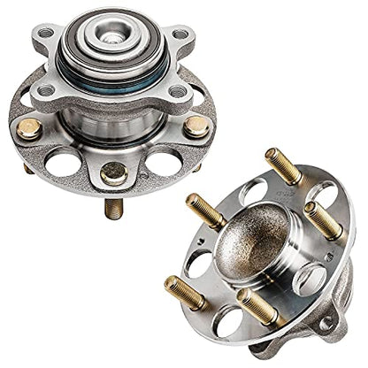 Detroit Axle - 4pc Steering Knuckles Kit for 2006-2011 Honda Civic, 2 Front - size: 4UW47718/Kit