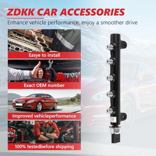 1Pc 7030409 Fuel Common Rail Fits For D24 2.4L Diesel Engines