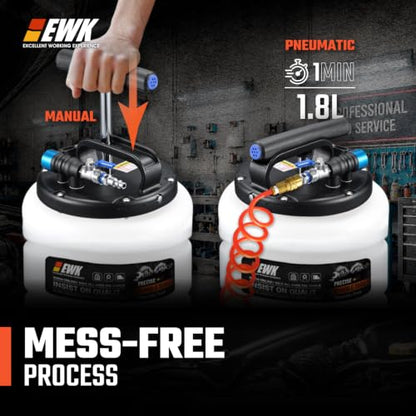 EWK 15L Pneumatic/Manual Oil Extractor Pump - size: 15L