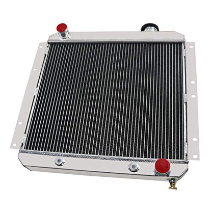 ALLOYWORKS 3 Row Aluminum Radiator for 1960-1984 Toyota Land Cruiser FJ40 FJ45 3.9/4.2L