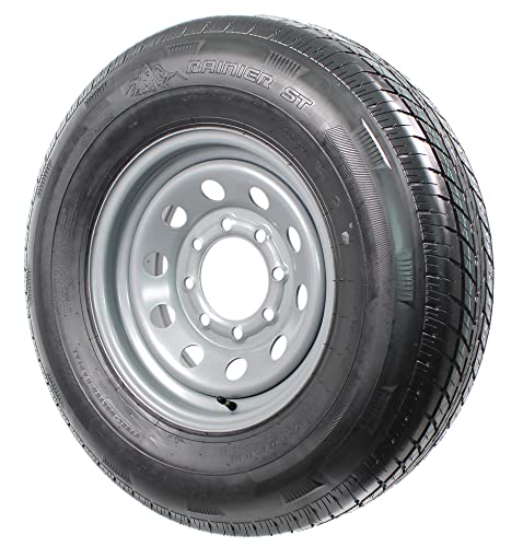 eCustomrim Radial Trailer Tire Rim Assembly ST235/80R16 Heavy Duty 8 Lug