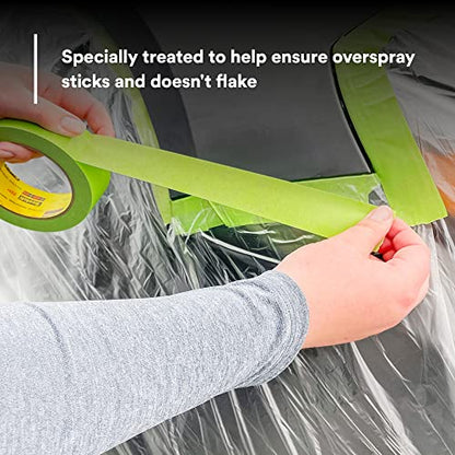 3M Plastic Sheeting 06723, High Density, Tear Resistant, Durable, Easy To Cut, 12 ft x 400 ft - size: 12 ft x 400 ft
