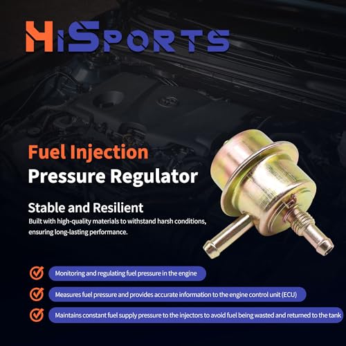 HiSport PR4052 Fuel Pressure Regulator 2.5 Bar Volkswagen - size: HSFPRR4052