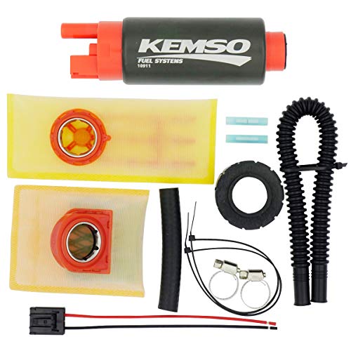 KEMSO 340LPH High Performance Fuel Pump, Replaces Walbro 255LPH GSS340 - size: KEMSO
