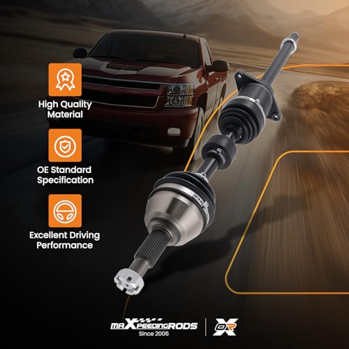 maXpeedingrods Front Left or Right CV Axle Shaft for Nissan Maxima Left - size: 66-6306-R