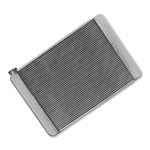 Universal 29" x 19" Aluminum 2 Rows Radiator For GM Chevy SBC BBC - size: 29" x 19"