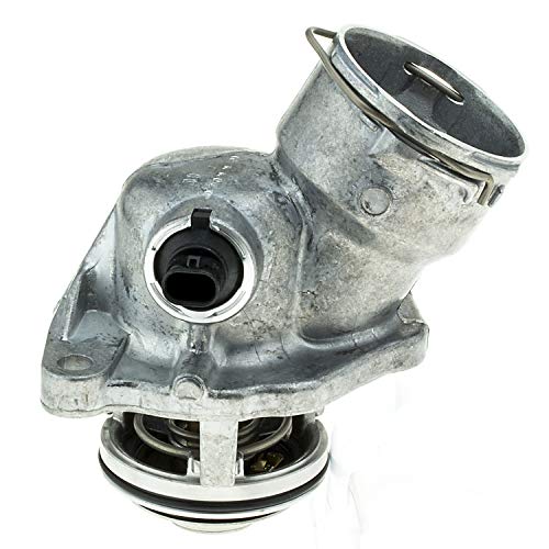 MotoRad 668-212 Thermostat - Mercedes-Benz E350 (06-11) C300 (08-12) ML350 (06-11) GLK350 (10-12) C230 (06-09) CLK350 (06-09) R350 (06-12) C350 (06-11) C280 (06-07) SLK350 (05-11) SLK280 (06-08)