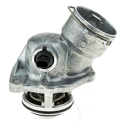 MotoRad 668-212 Thermostat - Mercedes-Benz E350 (06-11) C300 (08-12) ML350 (06-11) GLK350 (10-12) C230 (06-09) CLK350 (06-09) R350 (06-12) C350 (06-11) C280 (06-07) SLK350 (05-11) SLK280 (06-08)