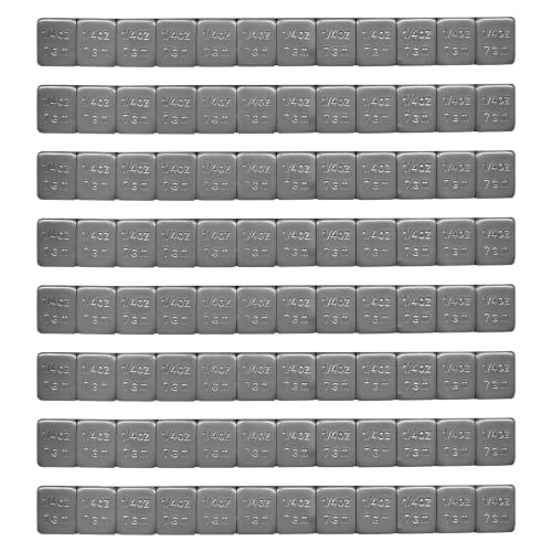 96 PCS 1/4 Oz Adhesive Backed Wheel Weights, Stick On Wheel Balancing Weight - color: 96 PCS