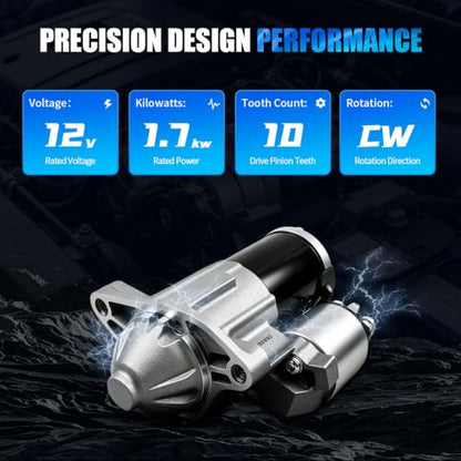17933N New Starter Motor Fit for Dodge Ram 1500 2500 3500 2005-2008