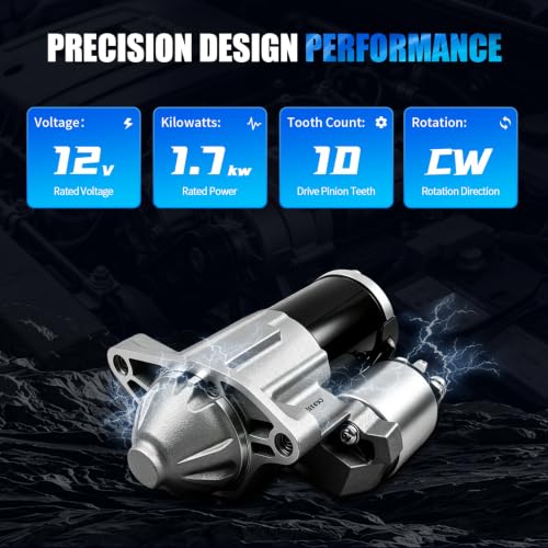 17933N New Starter Motor Fit for Dodge Ram 1500 2500 3500 2005-2008