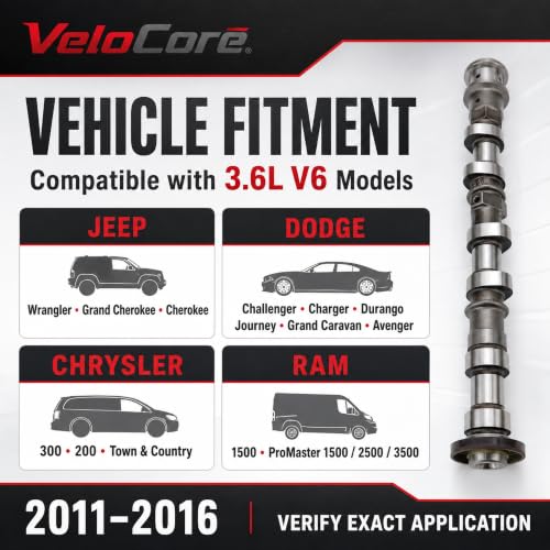 Left Intake Camshaft 5184379AG 3.6L Engine Only - size: Left Side Intake