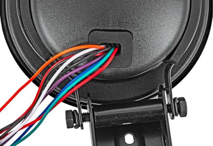 5 in. Tachometer with Shift Light and Peak RPM Memory Recall, 0-10,000 RPM