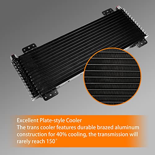 LPD47391 Transmission Oil Cooler Kit (Black) - color: Black