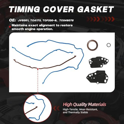 Camshaft Rocker Arms Lifters Timing Chain Kit For Ford Lincoln 5.4L 04-12
