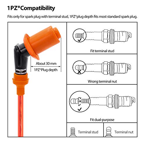1PZ Honda Xr Racing CDI Ignition Coil & Spark Plug Set