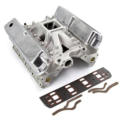 Top End Engine Combo Kit Compatible with Small Block Ford 260/289/302/351W/5.0-210cc Heads Hydraulic Roller Cam, Matched Heads, Lifters, Pushrods, Springs, Gaskets - Bolt-On Power