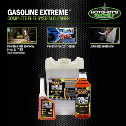 Hot Shot's Secret Gasoline Extreme Fuel Additive, 12 oz - size: 12 Fl Oz (Pack of 1)