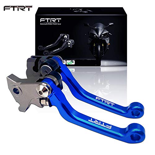 Pivot Dirt Bike Brake Clutch Levers Compatible with TTR125 L LE LW 00-18/ TTR250 93-13/ XT250X 06-16/ Tricker 04-16/ DT230 Lanza 97-13/ WR250R WR250X 07-17/ SEROW225 SEROW250 1986-2016, Blue - color: Blue, size: TTR125/ TTR250/ XT250X/ DT230/ WR250R/SEROW