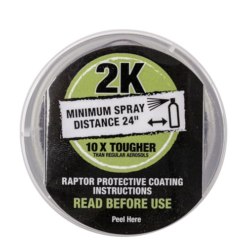 Raptor 2K Bedliner Aerosol, Protective Coating, 13.2 OZ - color: Basalt Gray