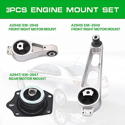 Engine Motor Mount Compatible with 2000-2002 Chrysler Neon 2001-2010 PT