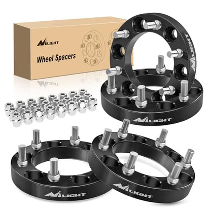 Nilight 6x5.5 Wheel Spacers for Toyota Tacoma 4Runner 1995-2023 - size: 1995-2023 Toyota Tacoma-1inch