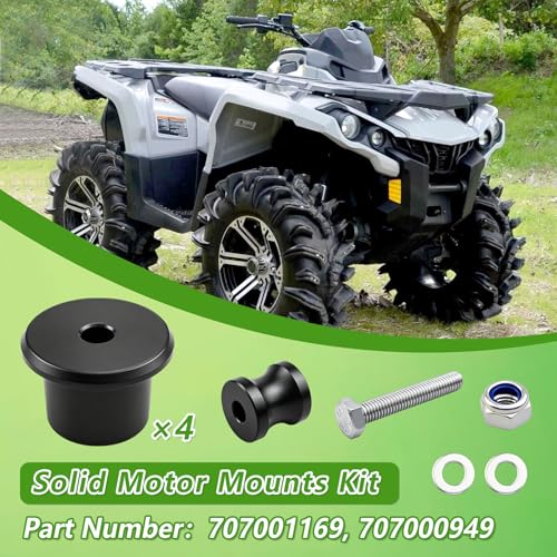 Solid Motor Mounts Kit Fit for Can-Am Outlander