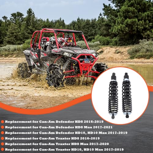 Rear Shocks Replacement for Can-Am Defender HD8 HD10 Traxter HD8 HD10 Replacement for 706001900 706002485