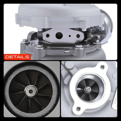 A-Premium Complete Turbocharger Turbo Kit with Gasket