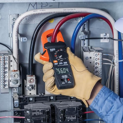 Klein Tools CL810 Digital Clamp Meter, 600A AC/DC Auto Ranging & Worklight - size: 1000V/600A