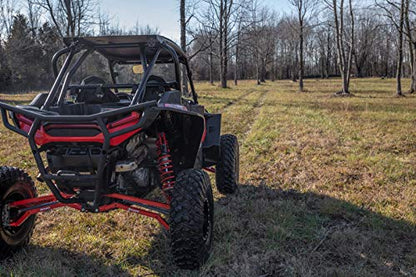 SuperATV Fender Flares Mud Guards for 2014-2023 Polaris RZR XP 1000 / XP 4 1000 | Extreme Durability | Additional 8.5” of Protection | Rear Only - size: Rear Only