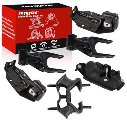 6Pcs Engine Motor & Trans Mount Kit Fit for 2000-2005 Chevrolet Impala 3.4L - size: 2000-2005 for Chevy Impala 3.4L,3.8L