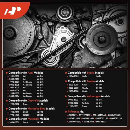 A-Premium Serpentine Belt 6-Rib 73.97 In