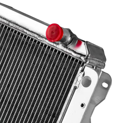 CU2101 Replacement for Jeep TJ Wrangler Radiator 1987-2006 1997 2.5L 4.0L - size: 4-Row Aluminum