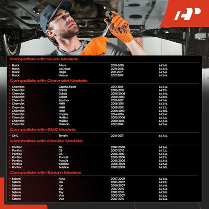 A-Premium 2.0L 2.2L 2.4L Engine Oil Pan Sump with Plug & Bolts - style: Complete Oil Pan Kit